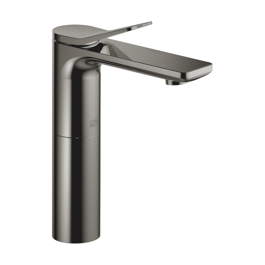 Dornbracht Lissé – Μπαταρία Νιπτήρα Ψηλή – Single-lever basin mixer with raised base without pop-up waste – Dark Chrome (33526845-19)