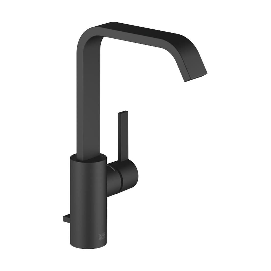 Dornbracht IMO – Στόμιο Νιπτήρα – Single-lever basin mixer with high spout with pop-up waste – Matte Black (33528671-33)