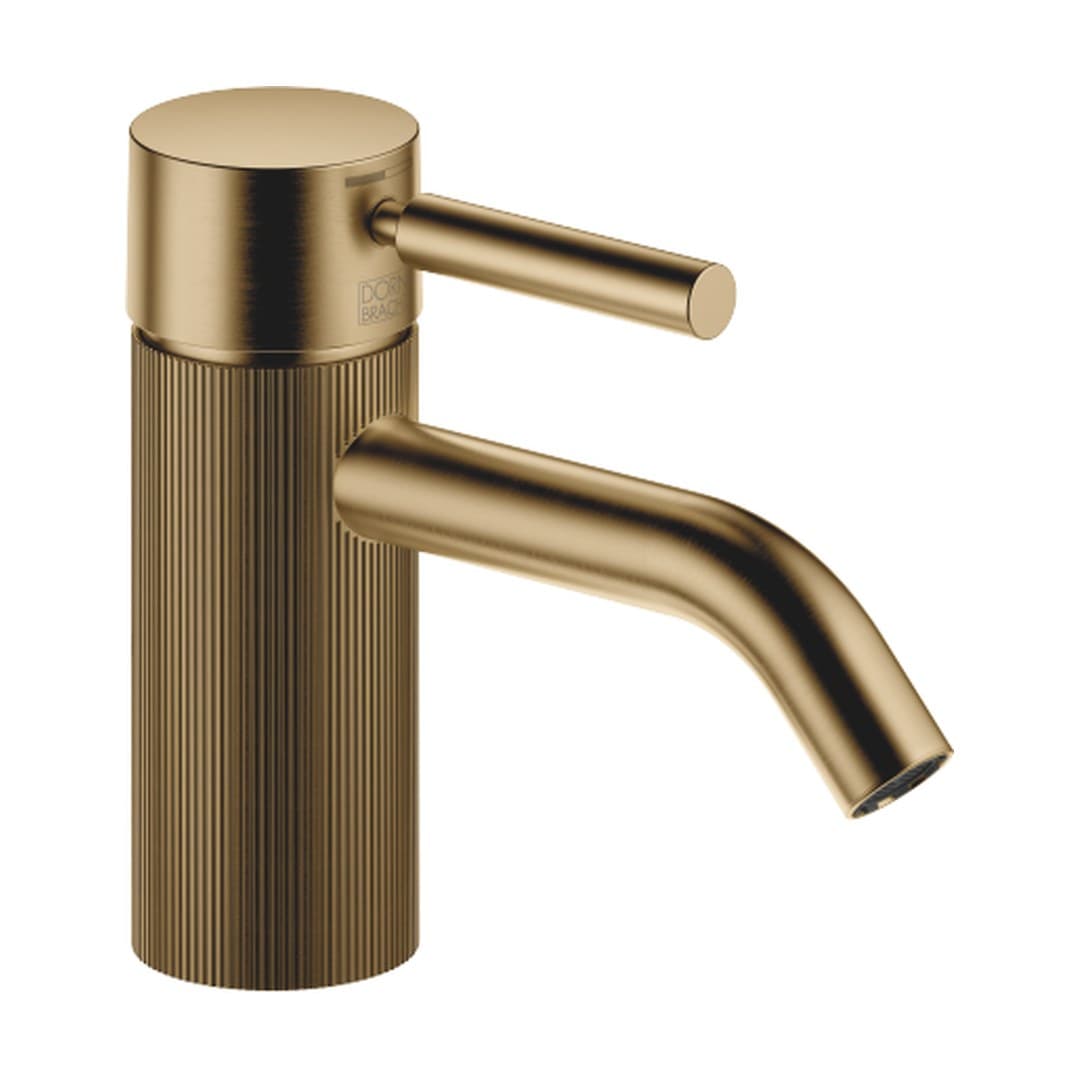 Dornbracht Meta – Μπαταρία Νιπτήρα – Single-lever basin mixer without pop-up waste – Brushed Dark Brass (PVD) (33529660-39)