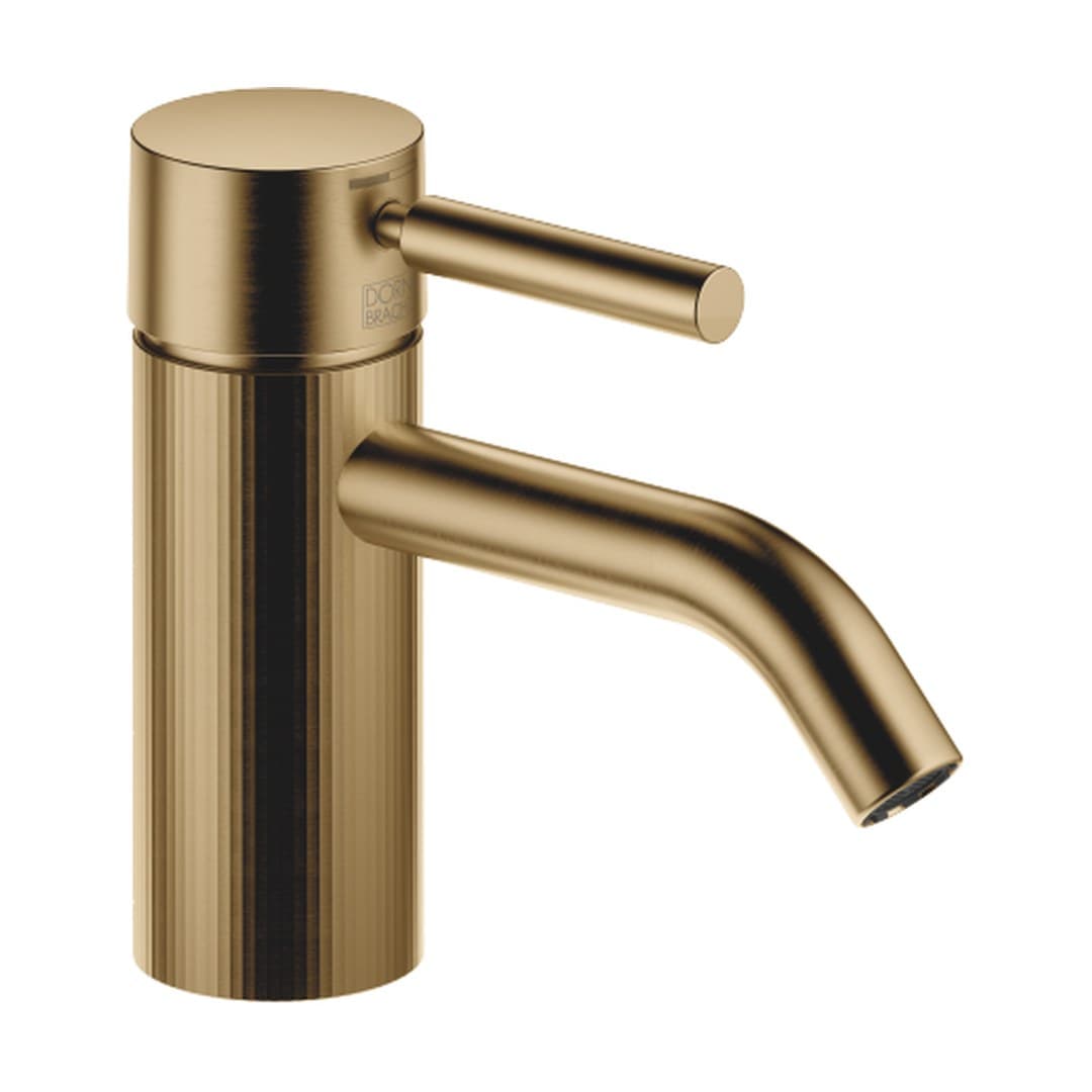 Dornbracht Meta – Μπαταρία Νιπτήρα – Single-lever basin mixer without pop-up waste – Brushed Dark Brass (PVD) (33530660-39)