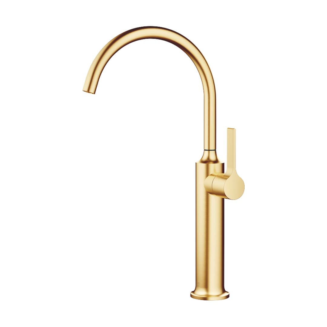 Dornbracht VAIA – Μπαταρία Νιπτήρα Ψηλή – Brushed Durabrass (23kt Gold) (33534809-28)