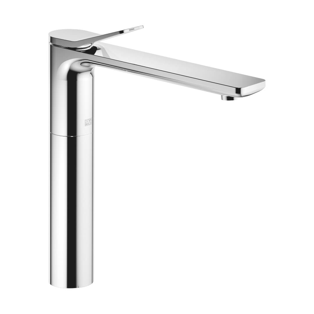Dornbracht Lissé – Μπαταρία Νιπτήρα Ψηλή – Single-lever basin mixer with raised base without pop-up waste – Chrome (33537845-00)