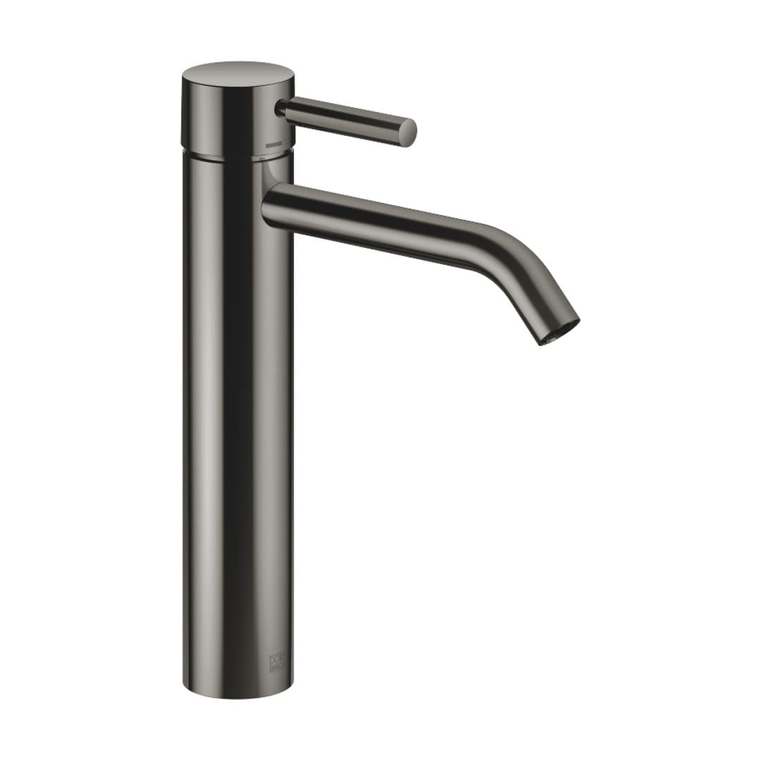Dornbracht Meta – Μπαταρία Νιπτήρα Ψηλή – Single-lever basin mixer with raised base without pop-up waste – Dark Chrome (33539660-19)