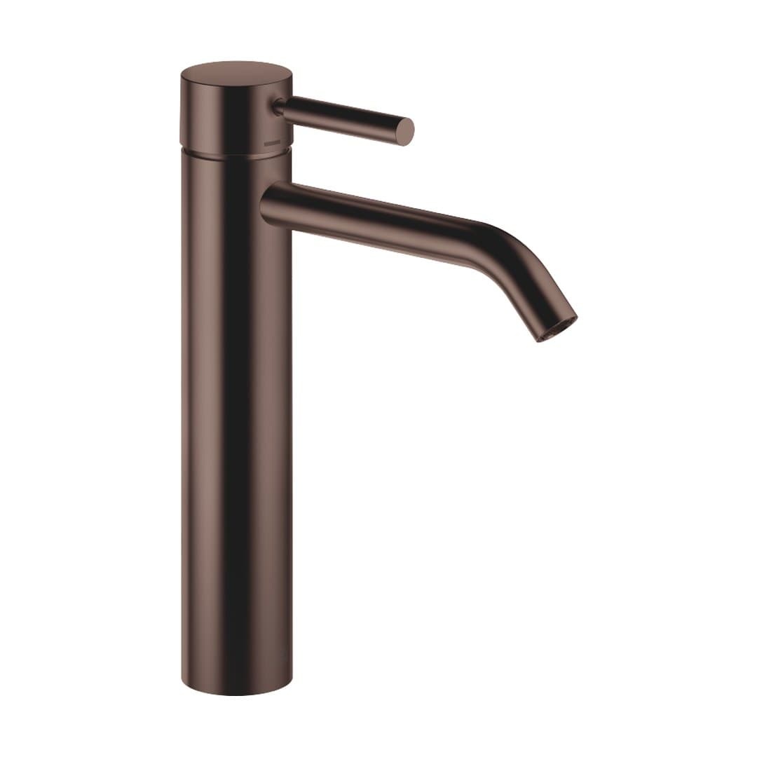 Dornbracht Meta – Μπαταρία Νιπτήρα Ψηλή – Single-lever basin mixer with raised base without pop-up waste – Brushed Dark Bronze (PVD) (33539660-43)