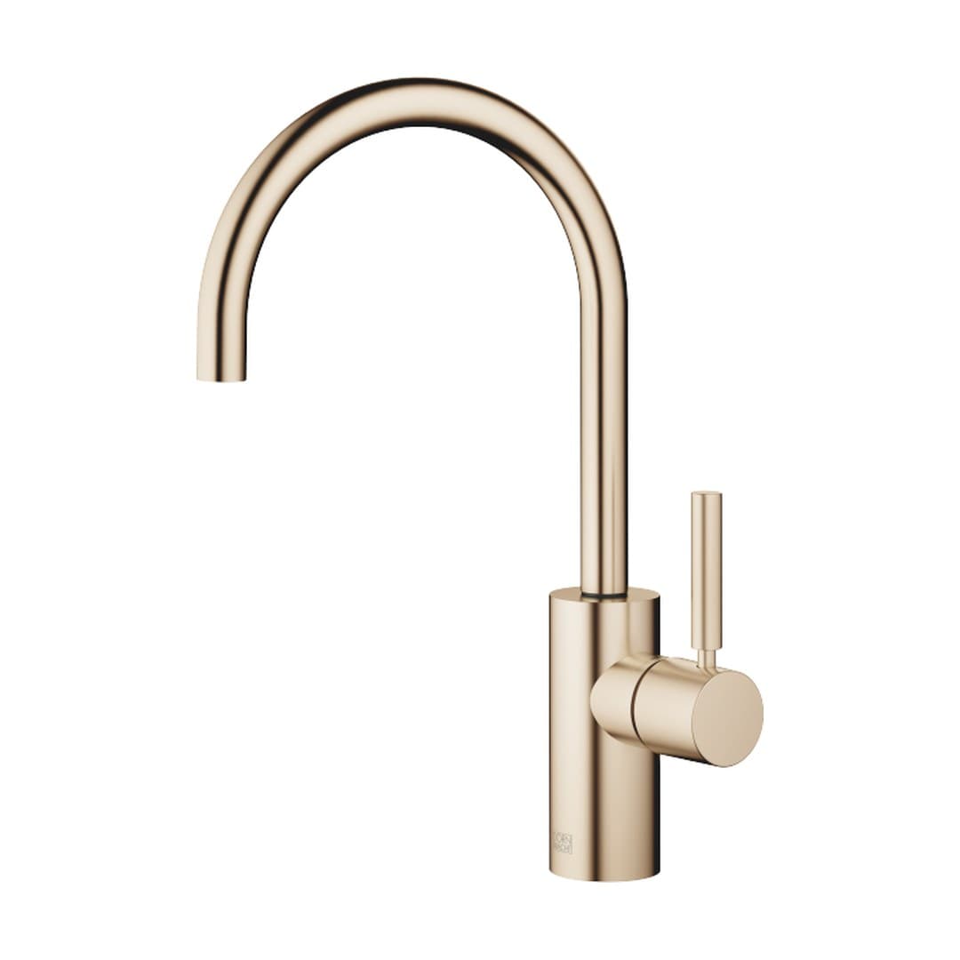 Dornbracht Meta – Μπαταρία Νιπτήρα – Single-lever basin mixer without pop-up waste – Brushed Light Gold (PVD) (33565661-27)