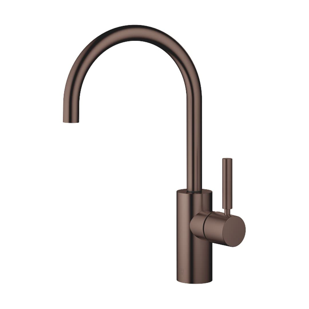 Dornbracht Meta – Μπαταρία Νιπτήρα – Single-lever basin mixer without pop-up waste – Brushed Dark Bronze (PVD) (33565661-43)