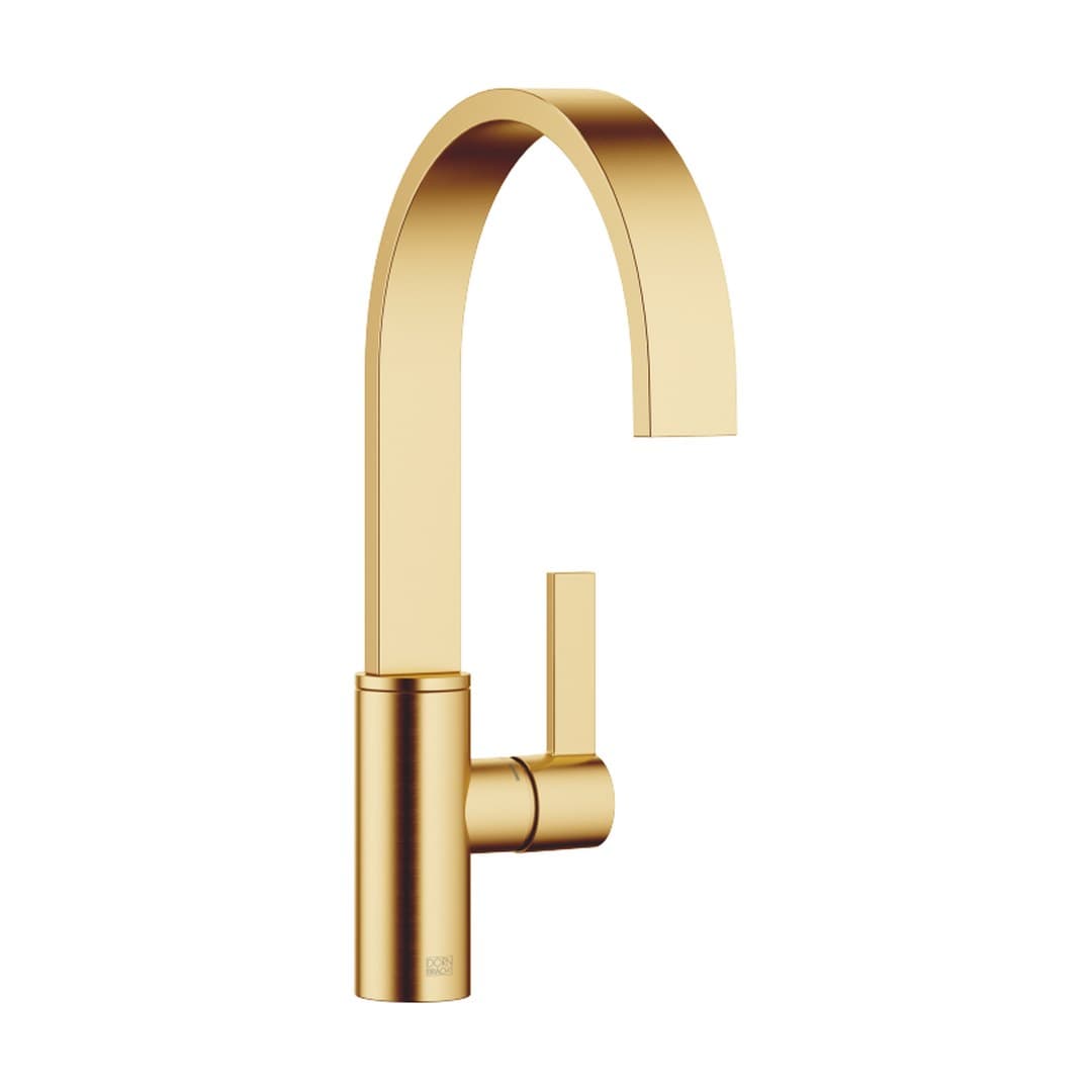 Dornbracht MEM – Μπαταρία Κουζίνας – Single-lever mixer – Brushed Durabrass (23kt Gold) (33800682-28)
