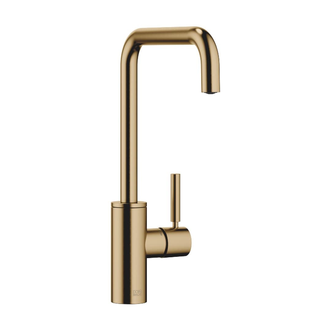 Dornbracht Meta Square – Μπαταρία Κουζίνας – Single-lever mixer – Brushed Dark Brass (PVD) (33800861-39)