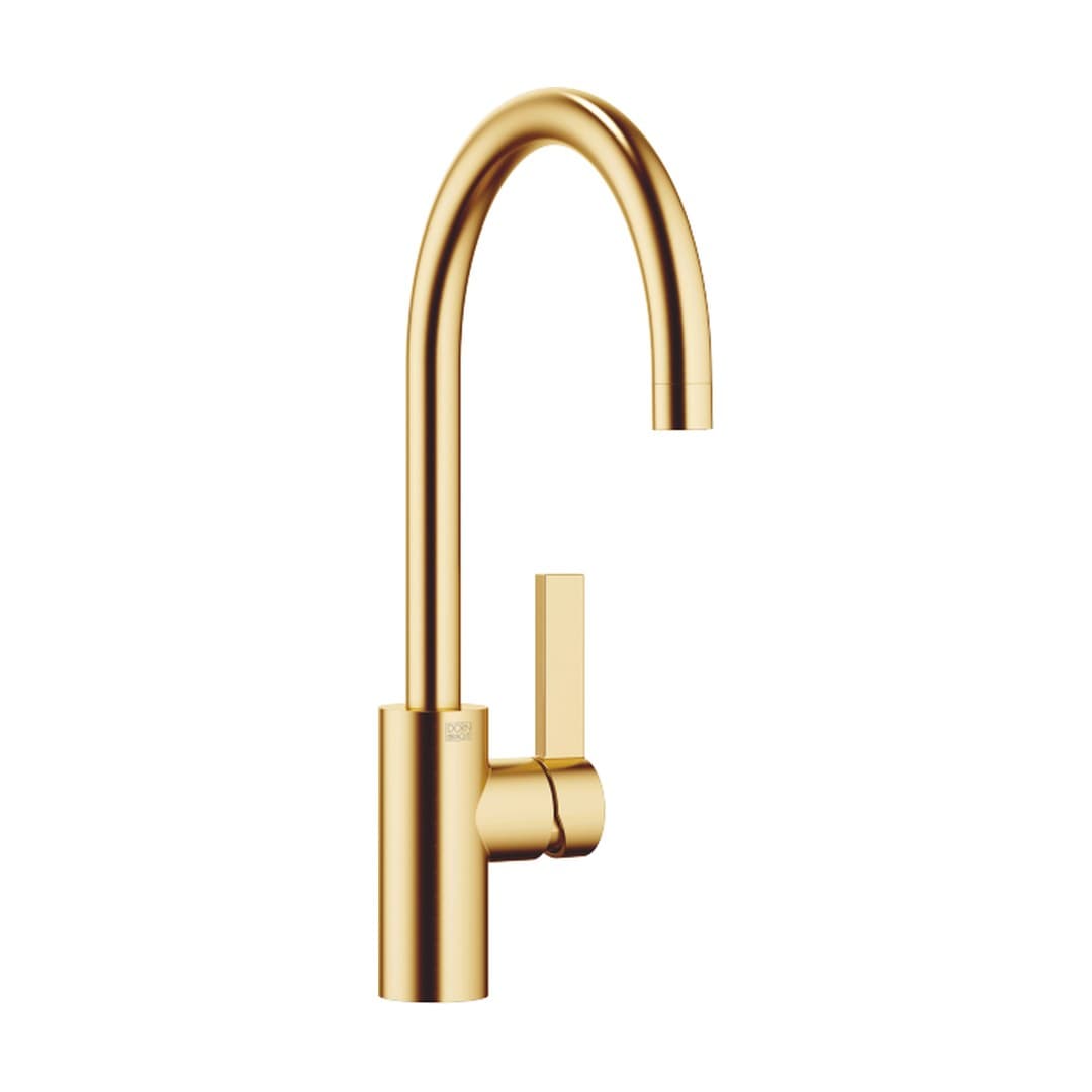 Dornbracht Tara Ultra – Μπαταρία Κουζίνας – Single-lever mixer – Brushed Durabrass (23kt Gold) (33800875-28)