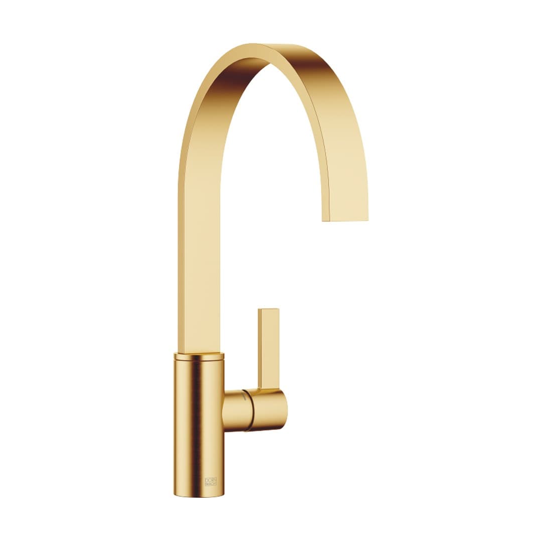 Dornbracht MEM – Μπαταρία Κουζίνας – Single-lever mixer – Brushed Durabrass (23kt Gold) (33815682-28)