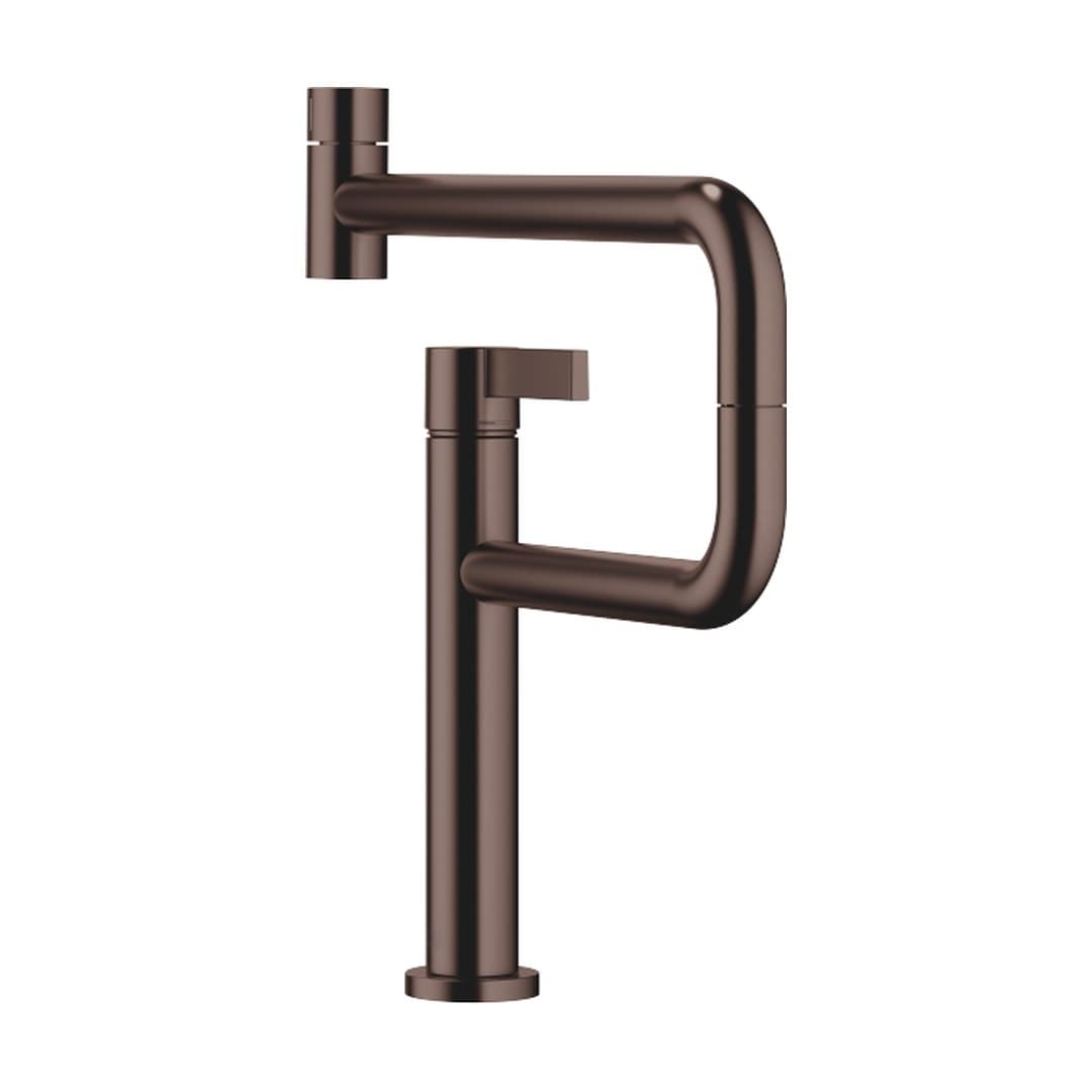 Dornbracht Tara Ultra – Μπαταρία Κουζίνας – PIVOT Single-lever mixer – Brushed Dark Bronze (PVD) (33845875-43)