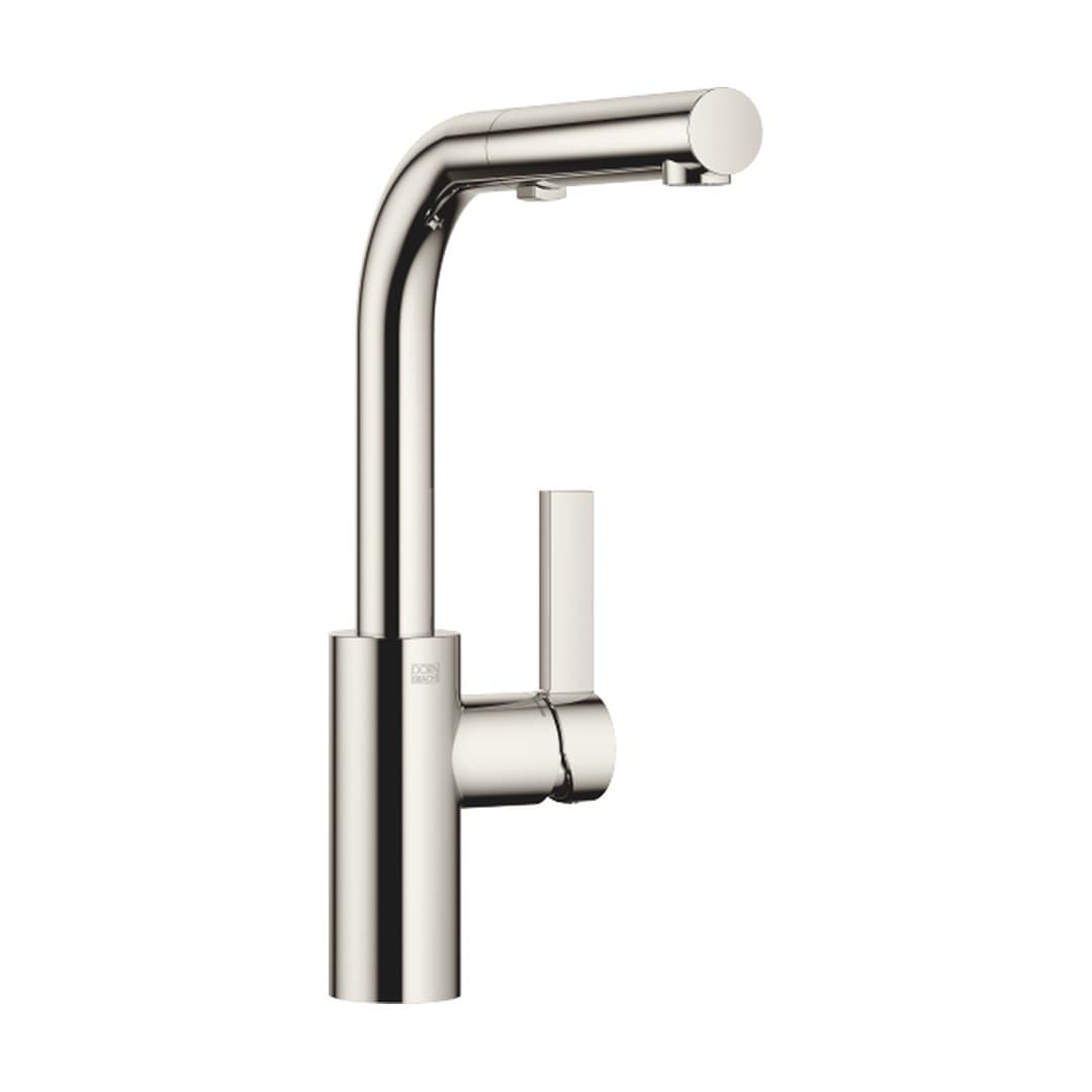 Dornbracht Elio – Μπαταρία Κουζίνας – Single-lever mixer Pull-out with spray function – Platinum (33871790-08)