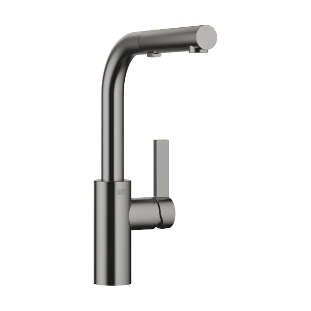 Dornbracht Elio – Μπαταρία Κουζίνας – Single-lever mixer Pull-out with spray function – Brushed Dark Platinum (33871790-99)
