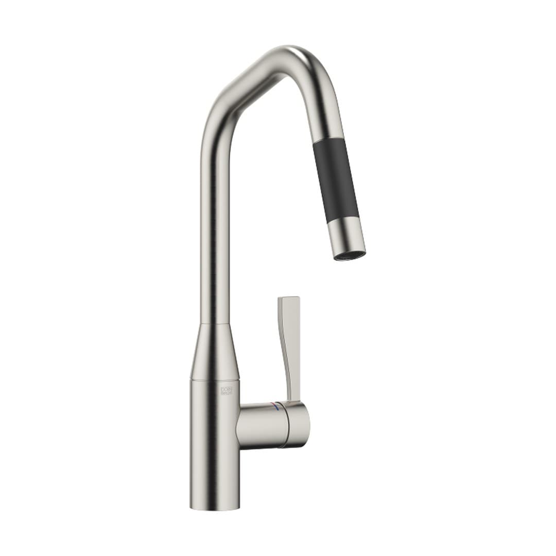 Dornbracht Sync – Μπαταρία Κουζίνας – Single-lever mixer Pull-down with spray function – Brushed Platinum (33875895-06)