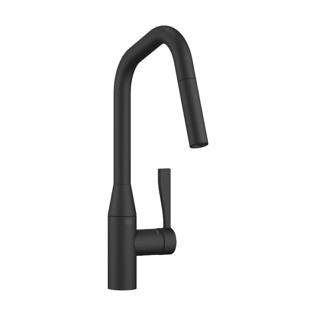 Dornbracht Sync – Μπαταρία Κουζίνας – Single-lever mixer Pull-down with spray function – Matte Black (33875895-33)