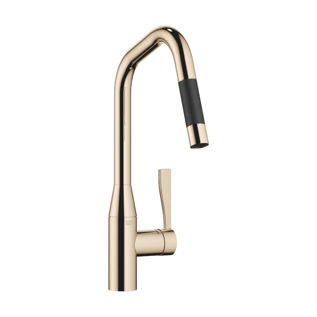 Dornbracht Sync – Μπαταρία Κουζίνας – Single-lever mixer Pull-down with spray function – Champagne (22kt Gold) (33875895-47)