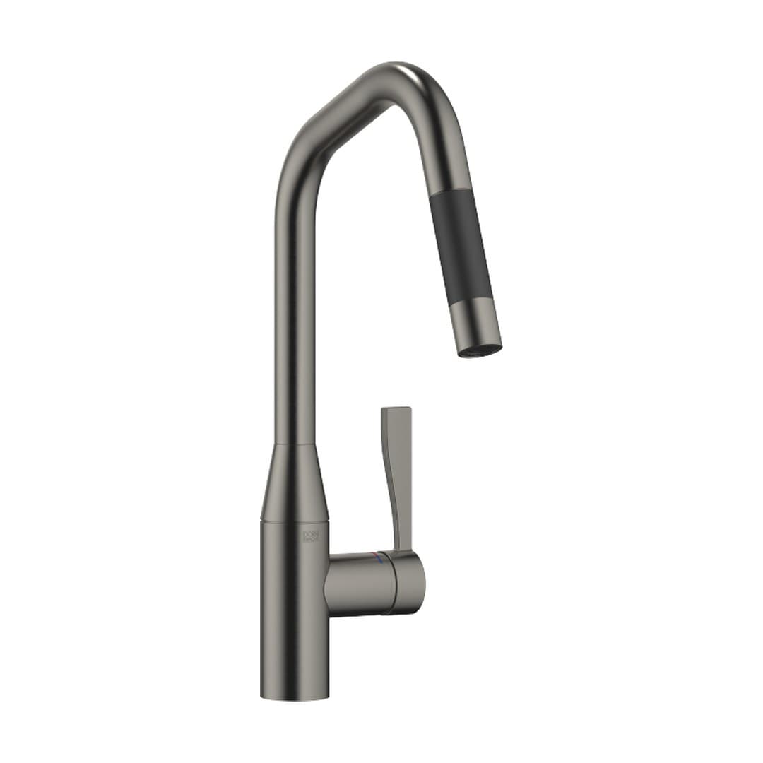 Dornbracht Sync – Μπαταρία Κουζίνας – Single-lever mixer Pull-down with spray function – Brushed Dark Platinum (33875895-99)