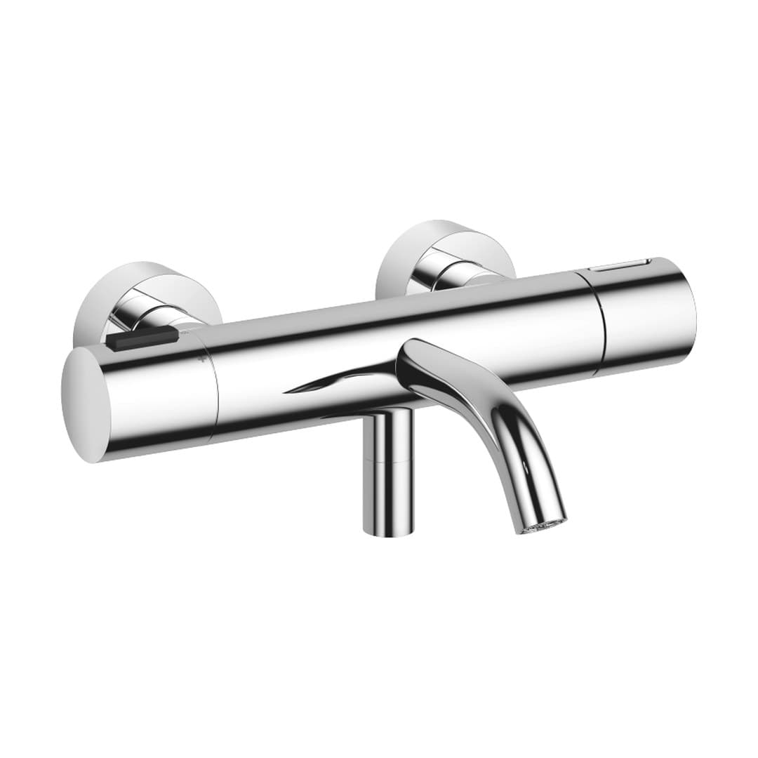 Dornbracht Edition Pro – Μπαταρία Λουτρού Τοίχου – Bath thermostat for wall mounting without shower set – Chrome (34201626-00)