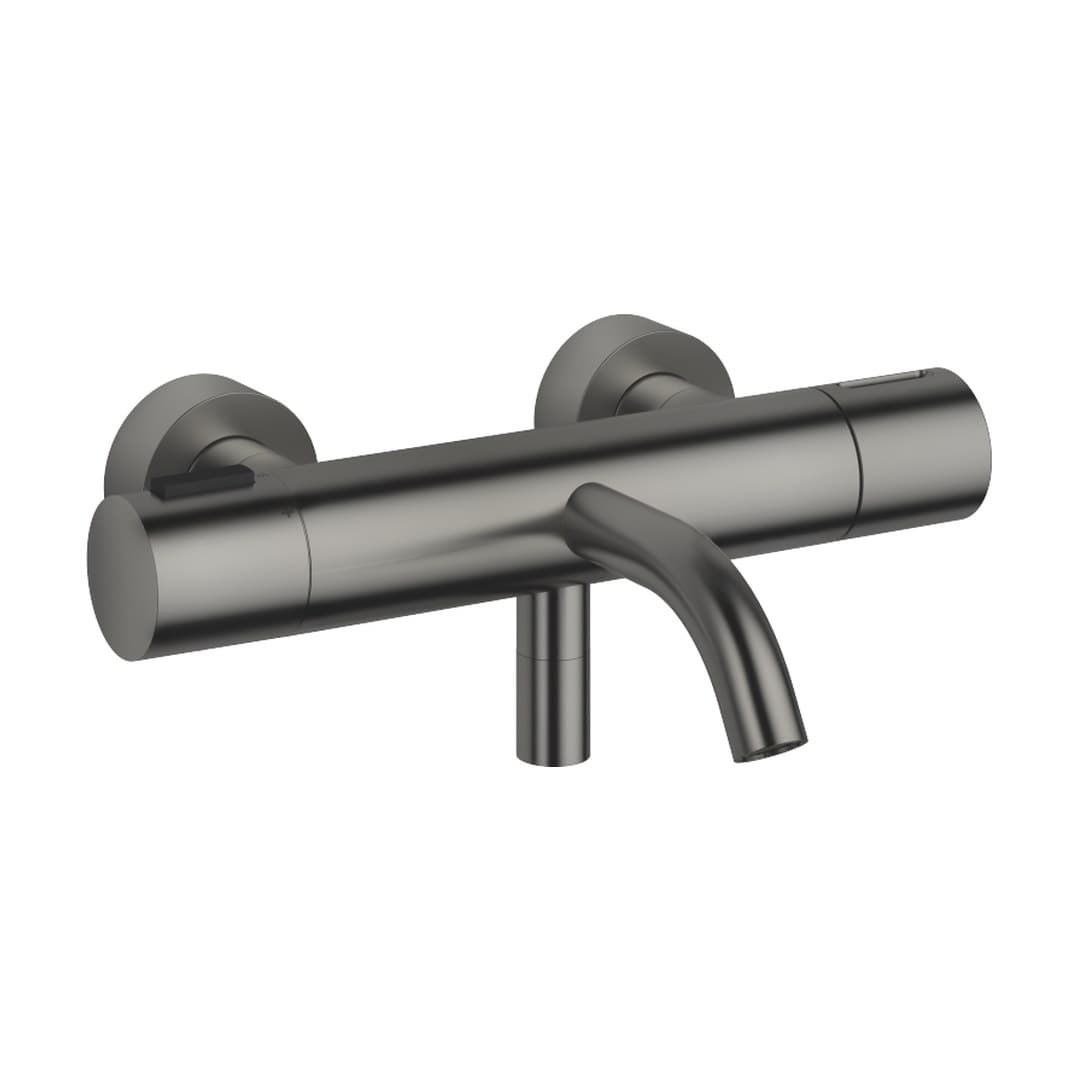Dornbracht Meta – Μπαταρία Λουτρού Τοίχου – Bath thermostat for wall mounting without shower set – Brushed Dark Platinum (34201979-99)