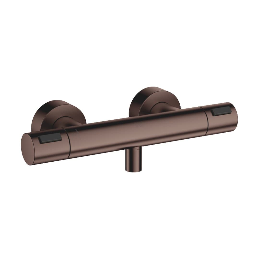 Dornbracht – Θερμοστατικός Μίκτης Ντους – Shower thermostat for wall mounting – Brushed Dark Bronze (PVD) (34444979-43)