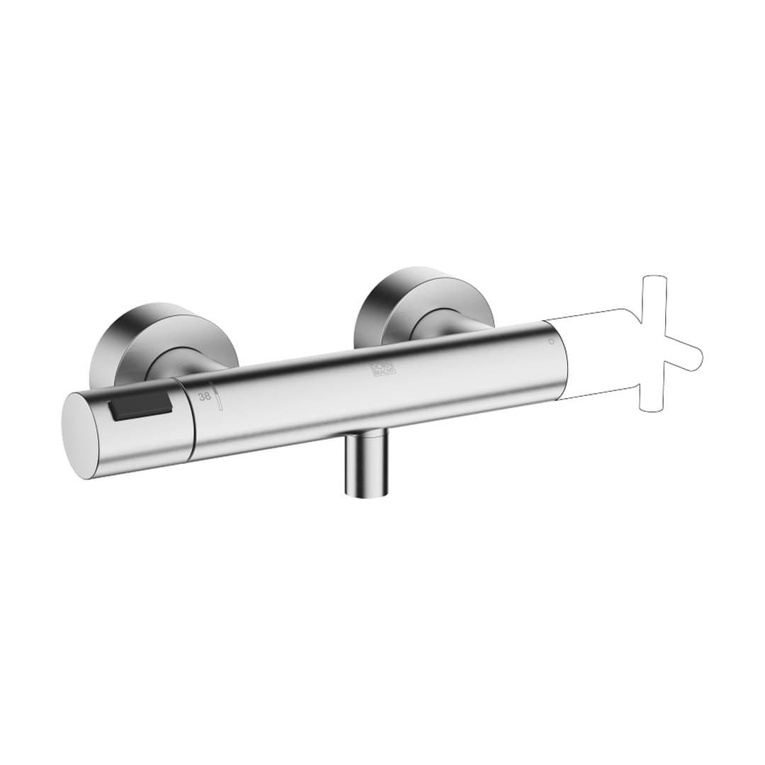 Dornbracht – Θερμοστατικός Μίκτης Ντους – Shower thermostat for wall mounting – Brushed Chrome (34445979-93)