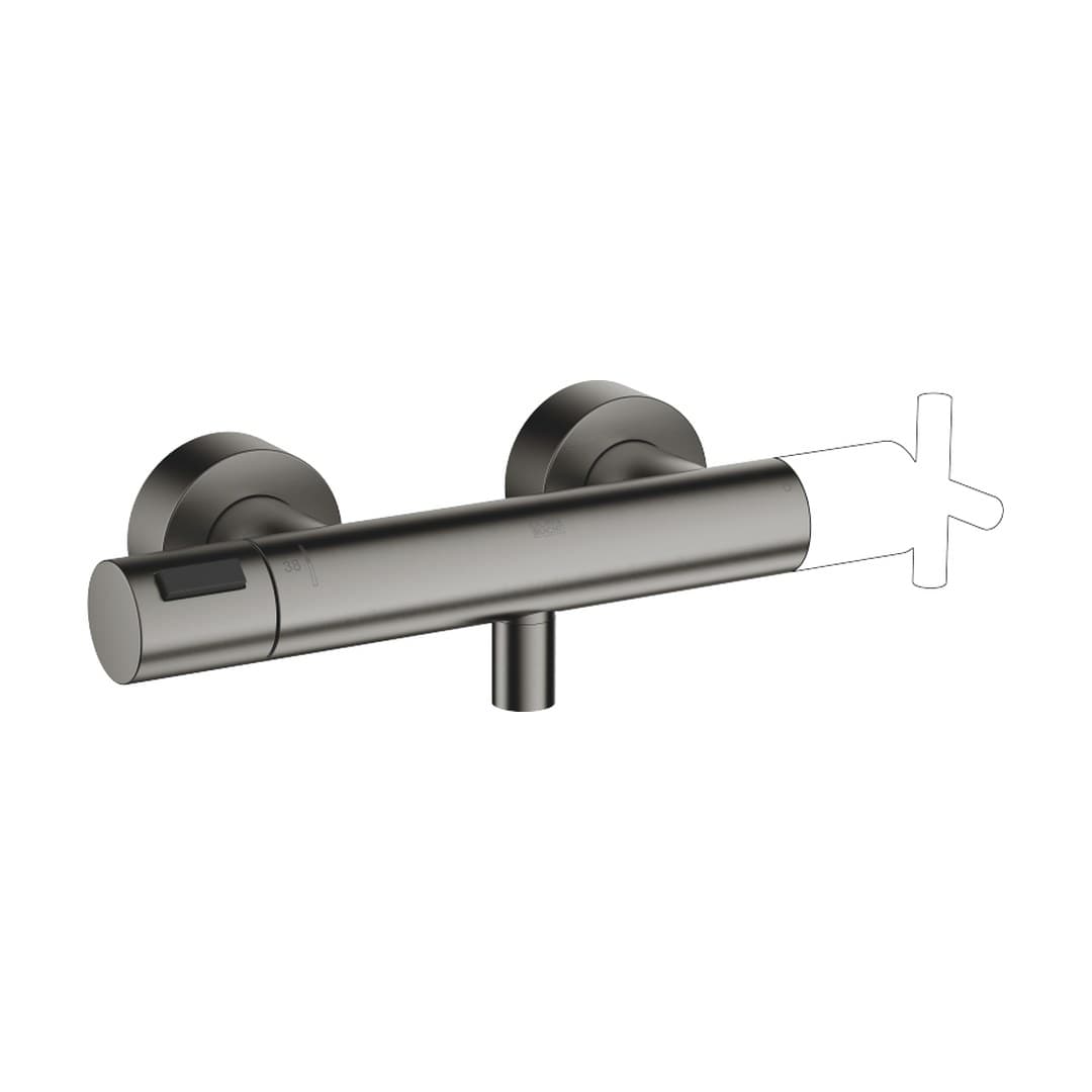 Dornbracht – Θερμοστατικός Μίκτης Ντους – Shower thermostat for wall mounting – Brushed Dark Platinum (34445979-99)