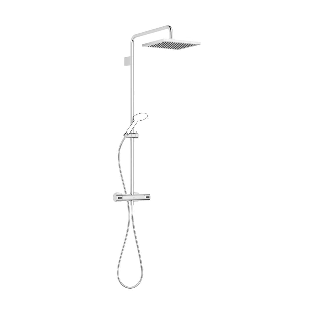 Dornbracht – Σύστημα Ντους – Showerpipe with shower thermostat without hand shower 300 x 240 mm – Chrome (34459980-00)