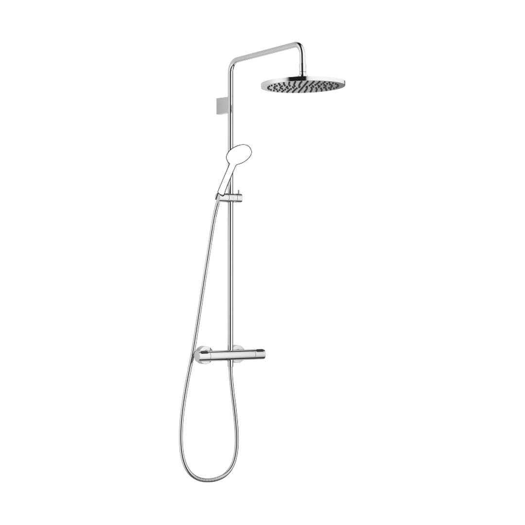 Dornbracht – Σύστημα Ντους – Showerpipe with shower thermostat without hand shower 300 mm – Chrome (34465979-00)