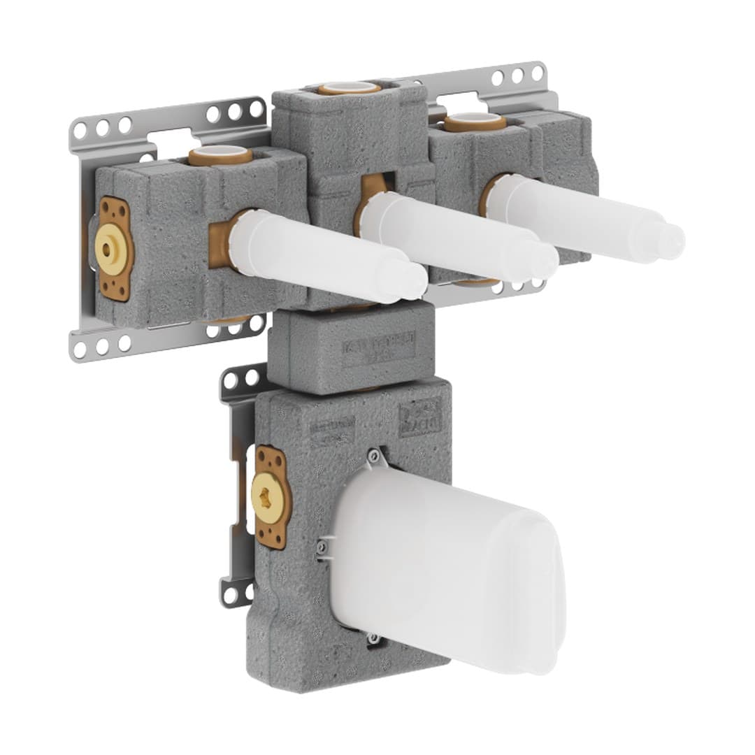 Dornbracht – Σώμα Εντοιχισμού Ντους – XTOOL Concealed thermostat module with 3 valves (3553497090)