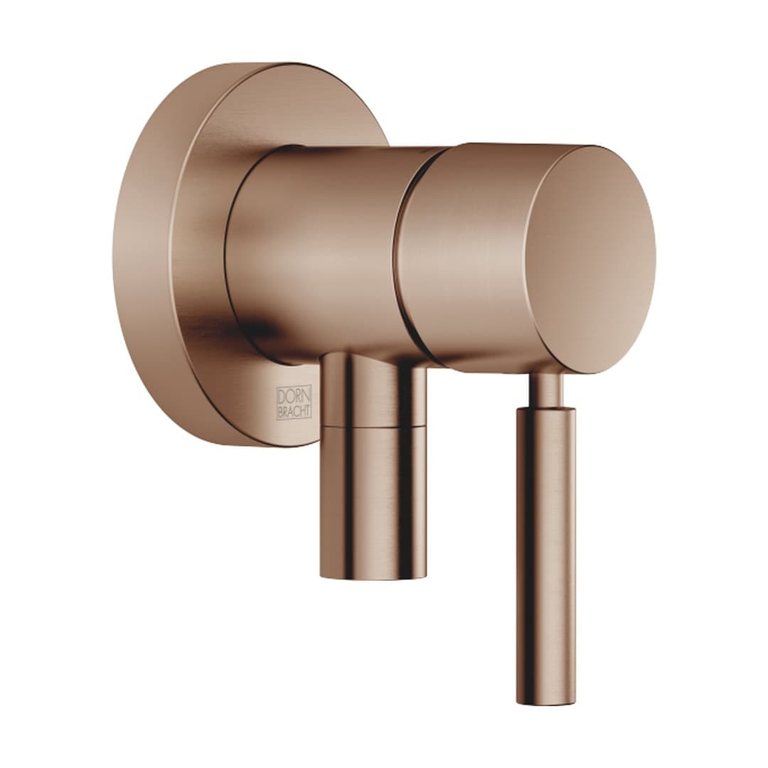 Dornbracht – Μίκτης Εντοιχισμού – Concealed single-lever mixer with cover plate with integrated shower connection – Brushed Bronze (PVD) (36046660-42)