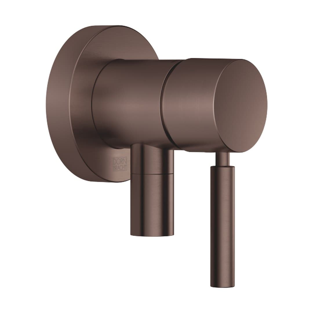 Dornbracht – Μίκτης Εντοιχισμού – Concealed single-lever mixer with cover plate with integrated shower connection – Brushed Dark Bronze (PVD) (36046660-43)