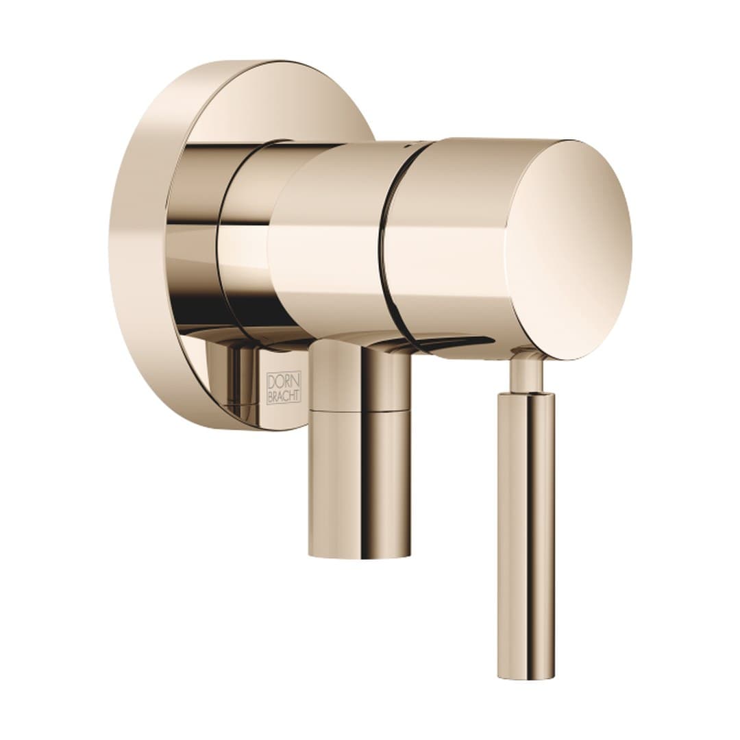 Dornbracht – Μίκτης Εντοιχισμού – Concealed single-lever mixer with cover plate with integrated shower connection – Champagne (22kt Gold) (36046660-47)
