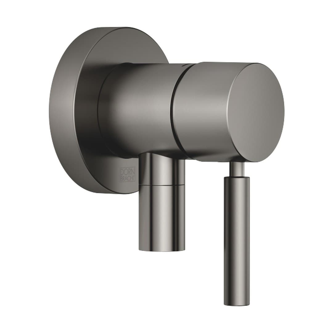 Dornbracht – Μίκτης Εντοιχισμού – Concealed single-lever mixer with cover plate with integrated shower connection – Brushed Dark Platinum (36046660-99)