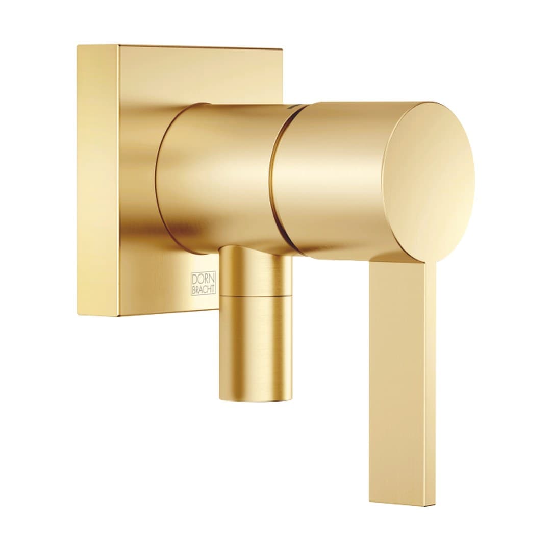 Dornbracht – Μίκτης Εντοιχισμού – Concealed single-lever mixer with cover plate with integrated shower connection – Brushed Gold (PVD) (36046970-37)