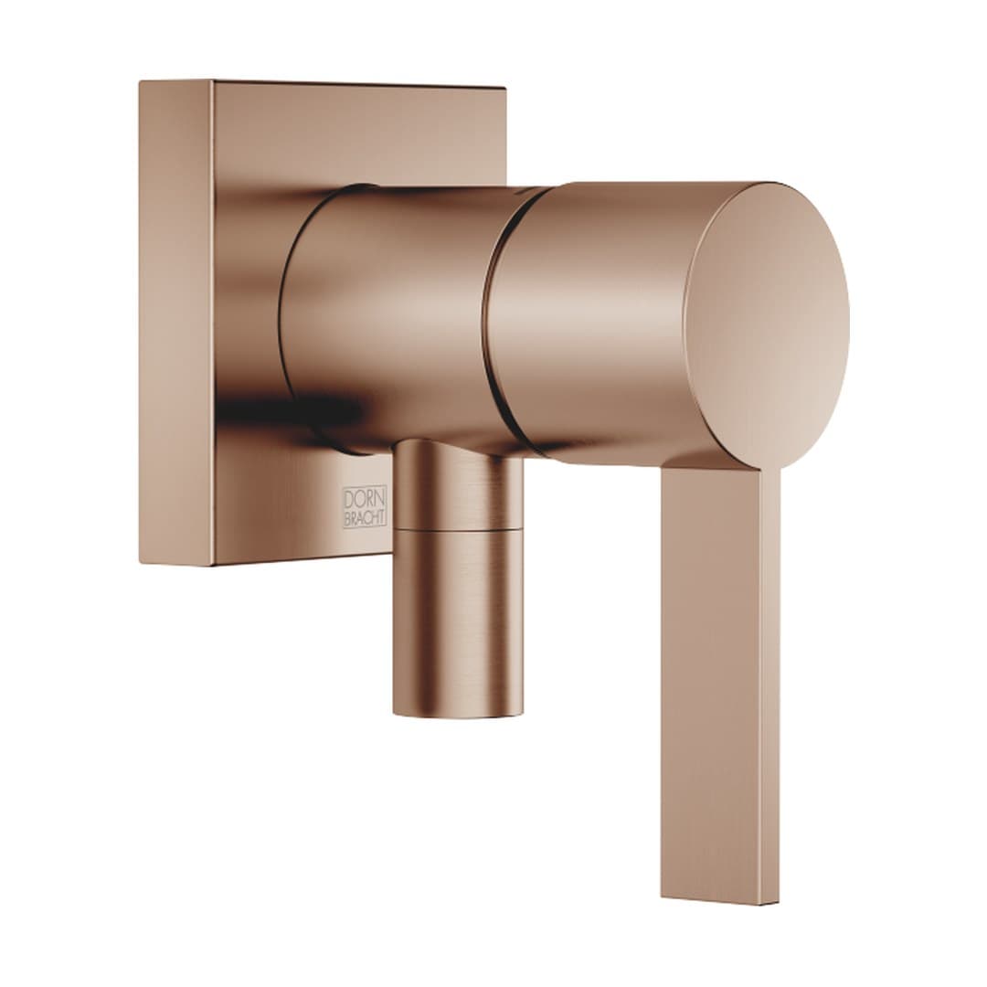 Dornbracht – Μίκτης Εντοιχισμού – Concealed single-lever mixer with cover plate with integrated shower connection – Brushed Bronze (PVD) (36046970-42)