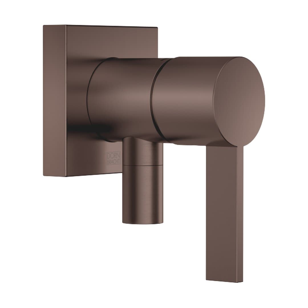 Dornbracht – Μίκτης Εντοιχισμού – Concealed single-lever mixer with cover plate with integrated shower connection – Brushed Dark Bronze (PVD) (36046970-43)