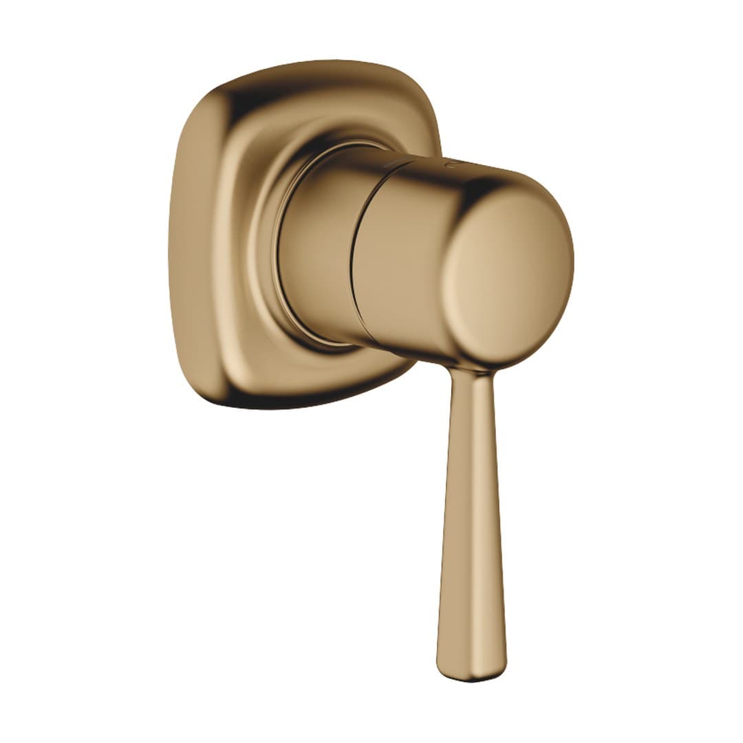 Dornbracht COYA – Μίκτης Εντοιχισμού – Concealed single-lever mixer with cover plate – Brushed Dark Brass (PVD) (36060404-39)