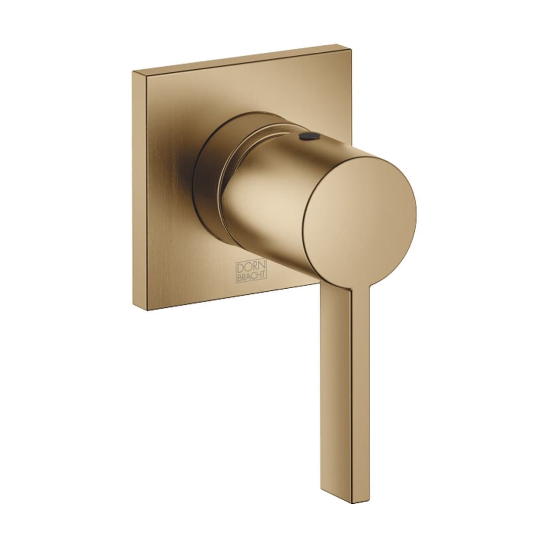 Dornbracht – Μίκτης Εντοιχισμού – Concealed single-lever mixer with cover plate – Brushed Dark Brass (PVD) (36060670-39)