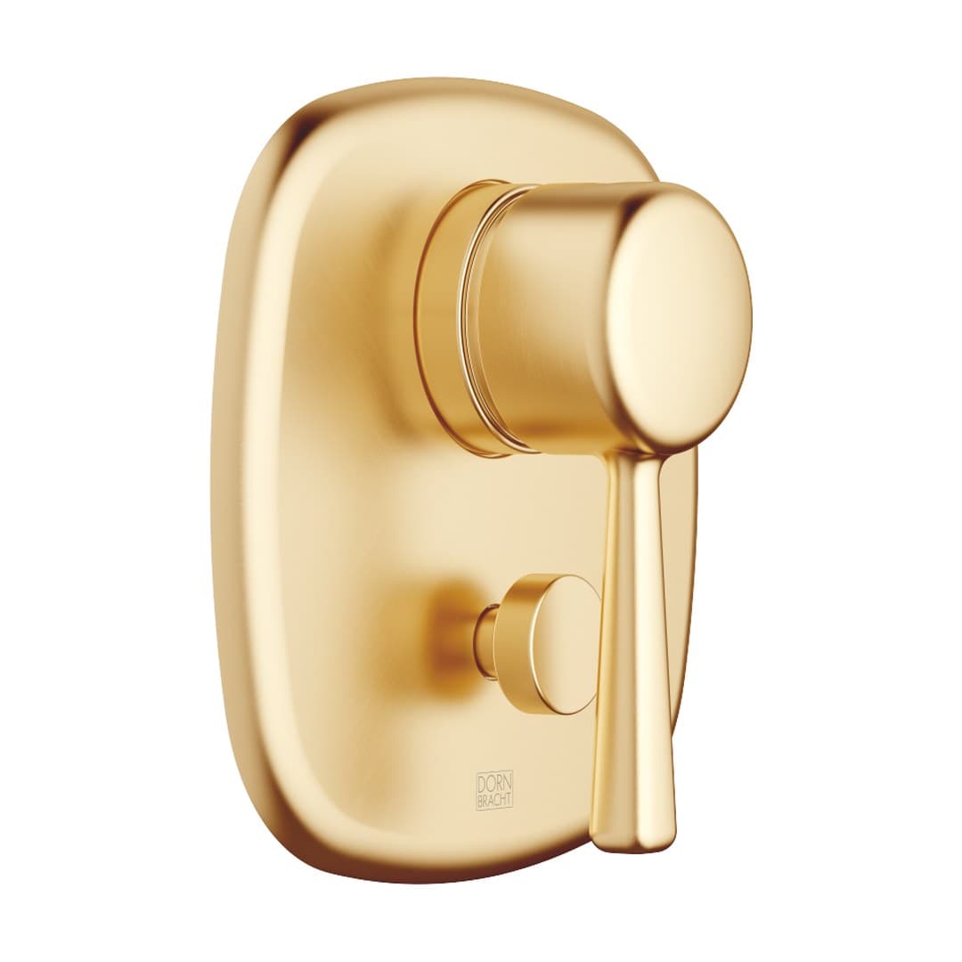 Dornbracht COYA – Μίκτης Εντοιχισμού – Concealed single-lever mixer with diverter – Brushed Durabrass (23kt Gold) (36120404-28)