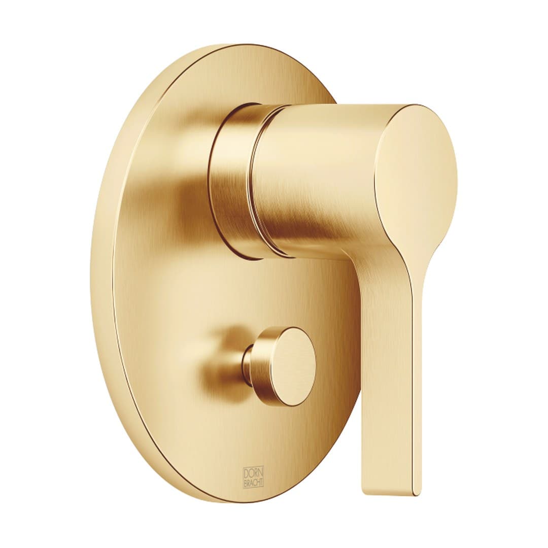 Dornbracht VAIA – Μίκτης Εντοιχισμού – Concealed single-lever mixer with diverter – Brushed Durabrass (23kt Gold) (36120809-28)