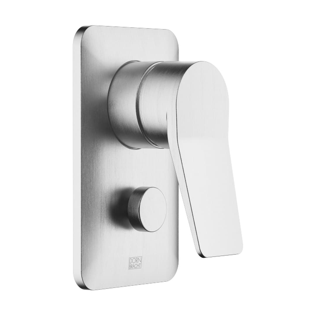 Dornbracht Lissé – Μίκτης Εντοιχισμού – Concealed single-lever mixer with diverter – Brushed Chrome (36120845-93)