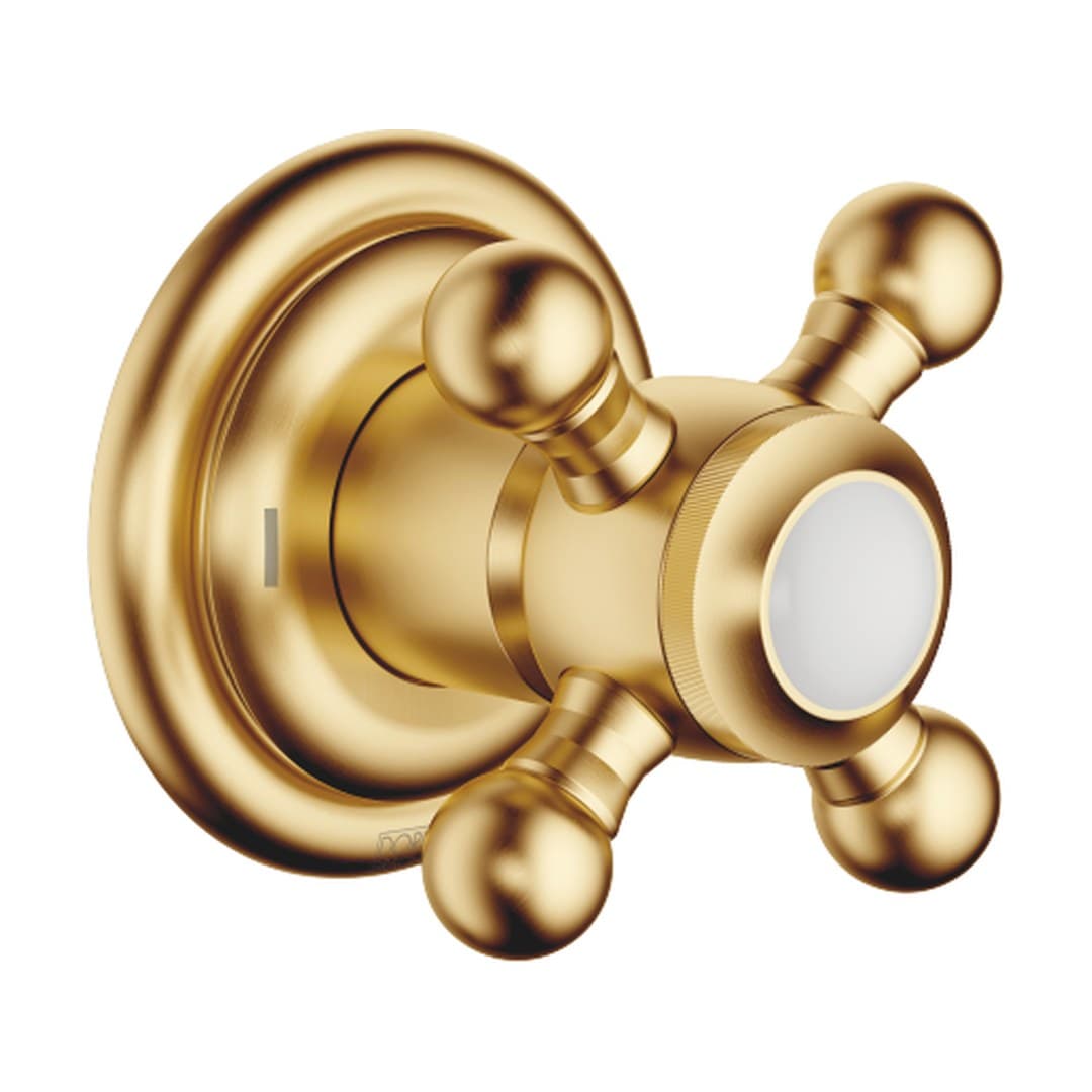 Dornbracht Madison – Διακόπτης Ντους – Concealed two-way diverter – Brushed Durabrass (23kt Gold) (36200361-28)