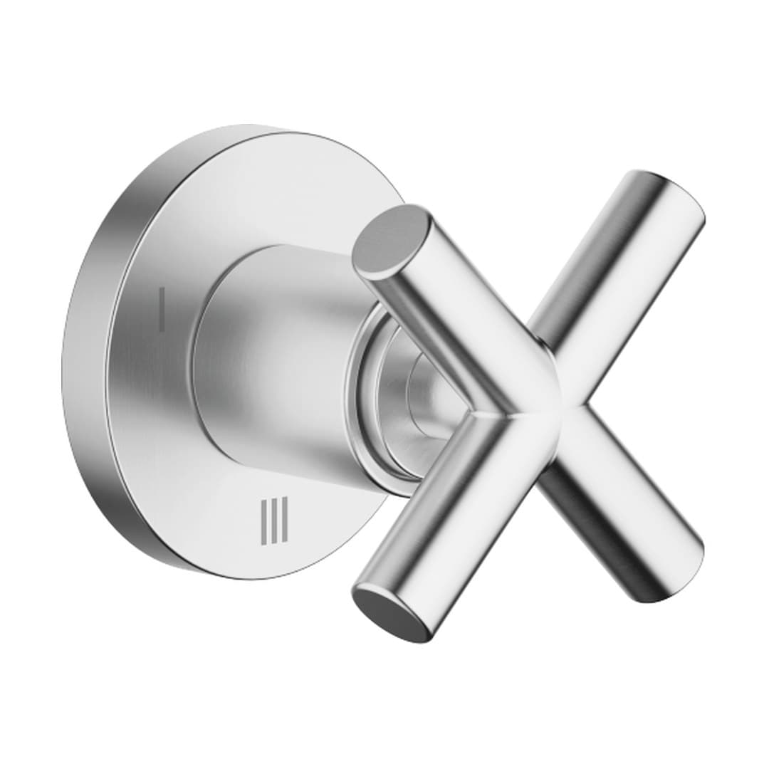 Dornbracht Tara – Διακόπτης Ντους – Concealed three-way diverter – Brushed Chrome (36210892-93)