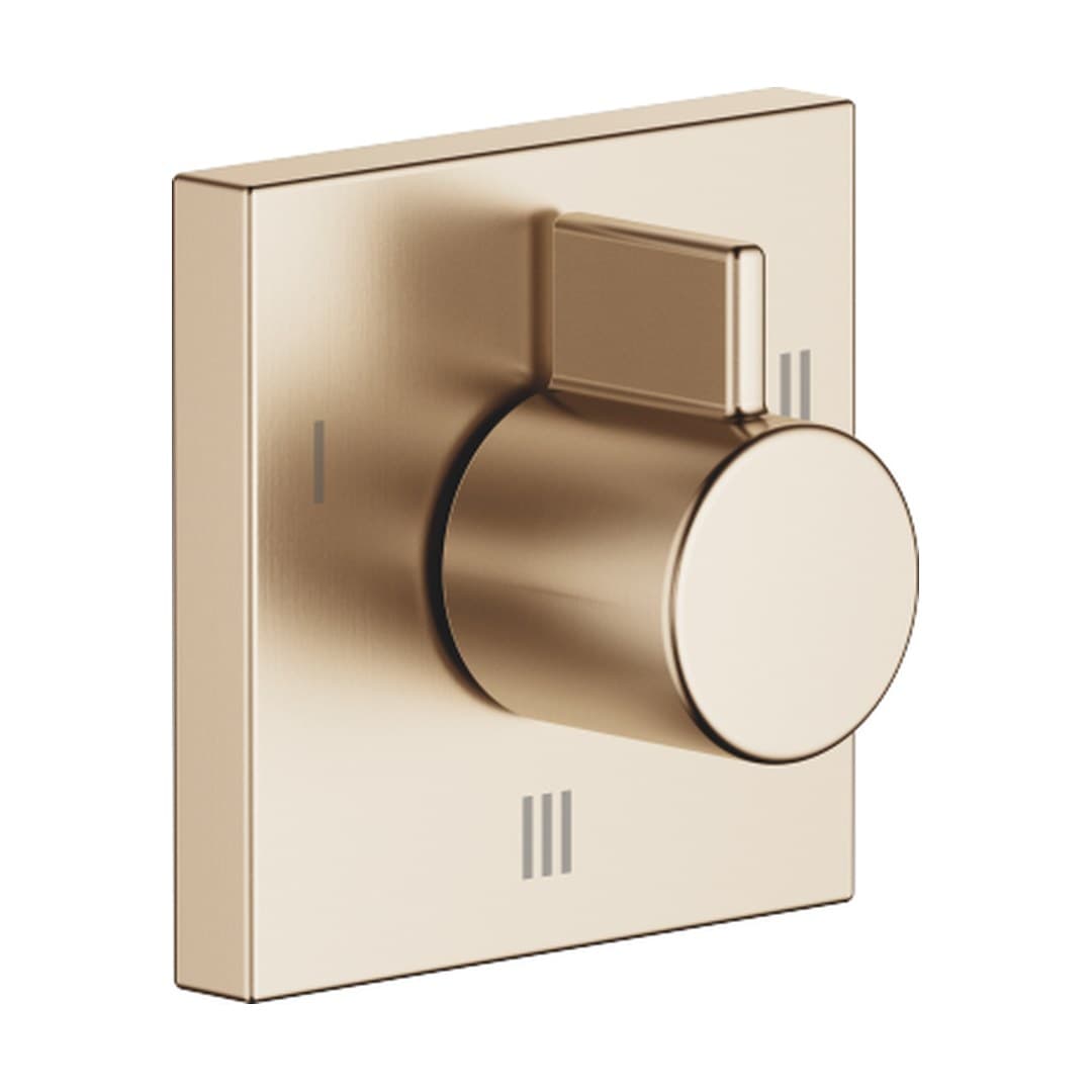 Dornbracht IMO – Διακόπτης Ντους – Concealed three-way diverter – Brushed Light Gold (PVD) (36210985-27)