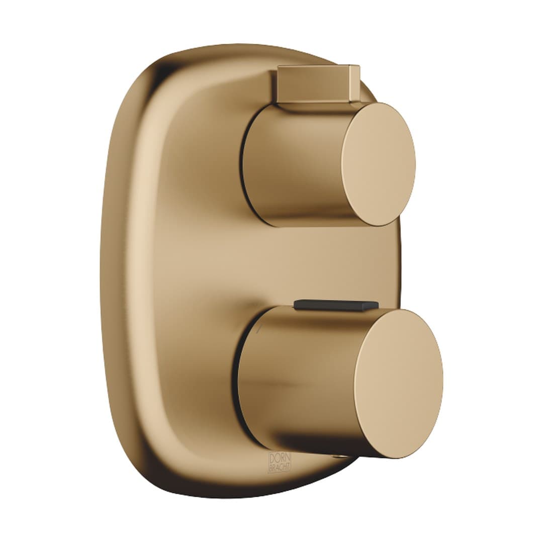 Dornbracht COYA – Θερμοστατικός Μίκτης Ντους – Concealed thermostat with one function volume control – Brushed Dark Brass (PVD) (36425404-39)