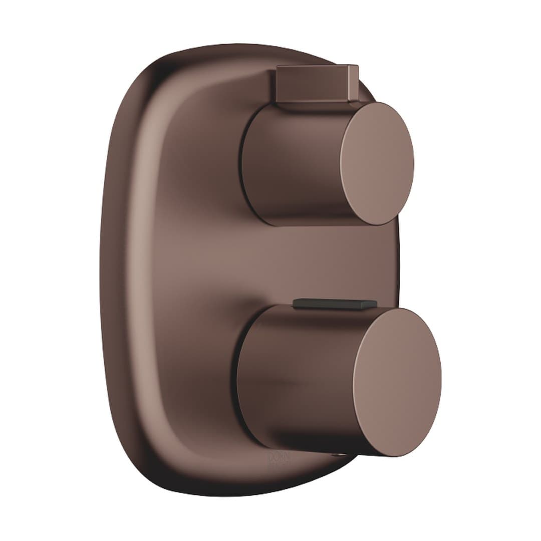 Dornbracht COYA – Θερμοστατικός Μίκτης Ντους – Concealed thermostat with one function volume control – Brushed Dark Bronze (PVD) (36425404-43)