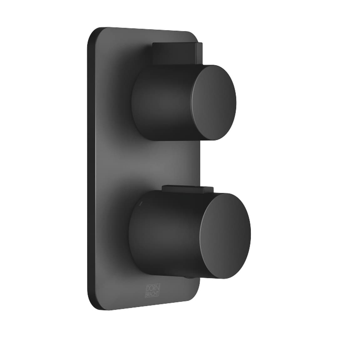 Dornbracht Lissé – Θερμοστατικός Μίκτης Ντους – Concealed thermostat with one function volume control – Matte Black (36425845-33)