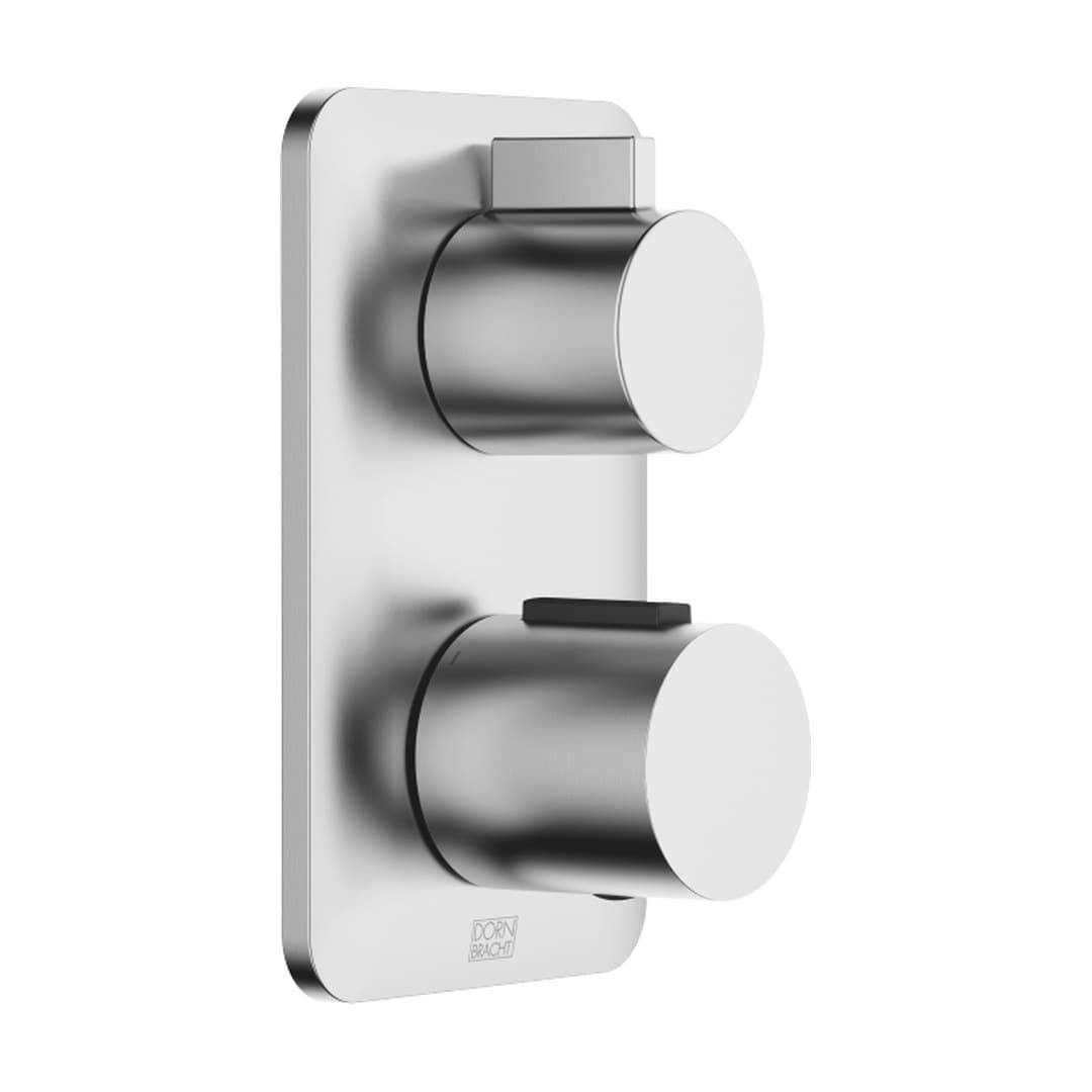 Dornbracht Lissé – Θερμοστατικός Μίκτης Ντους – Concealed thermostat with one function volume control – Brushed Chrome (36425845-93)