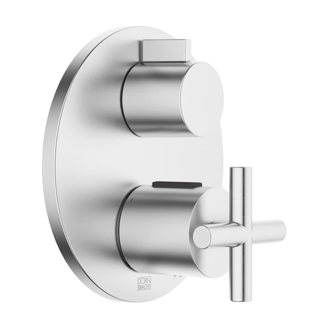Dornbracht Tara – Θερμοστατικός Μίκτης Ντους – Concealed thermostat with one function volume control – Brushed Chrome (36425892-93)