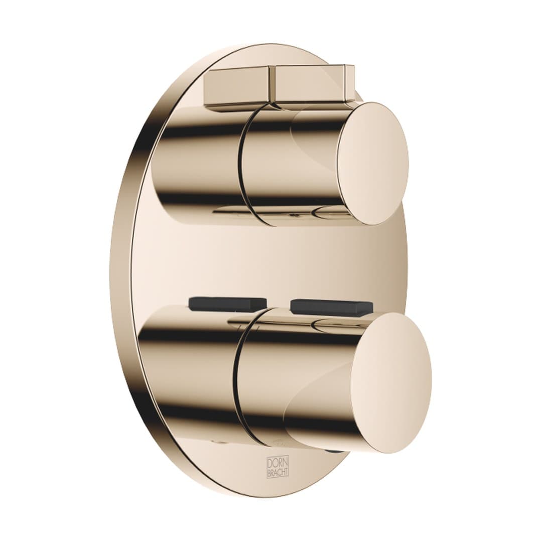 Dornbracht – Θερμοστατικός Μίκτης Ντους – Concealed thermostat with one function volume control – Light Gold (PVD) (36425970-26)